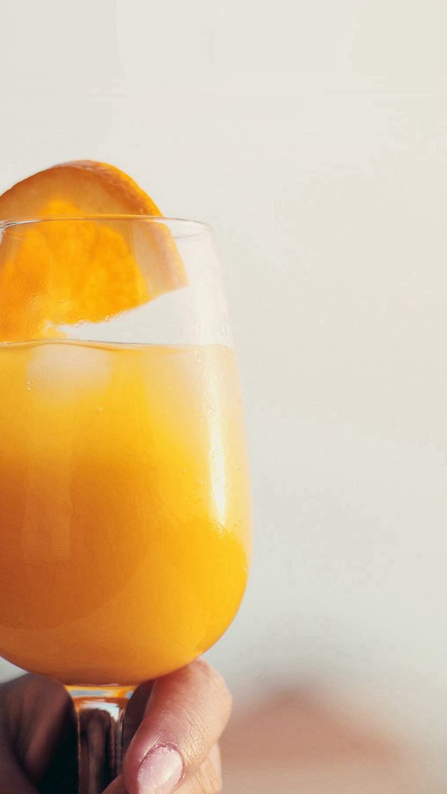 640x1136 Orange Juice Cocktail Food - fruit iPhone Wallpaper