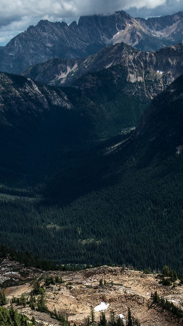 640x1136 Great Mountain View Green Nature - view iPhone Wallpaper