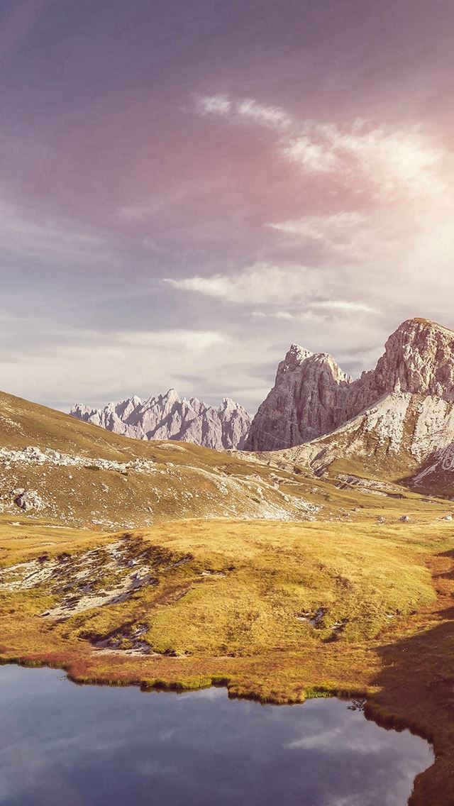 640x1136 Mountain Spring Nature Imac Flare - wallpaper iPhone Wallpaper