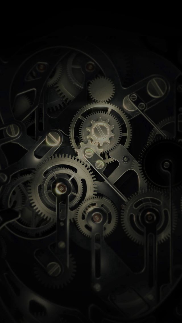 1284x2778 Huawei Mate Gear Dark Illust Art - illust iPhone Wallpaper