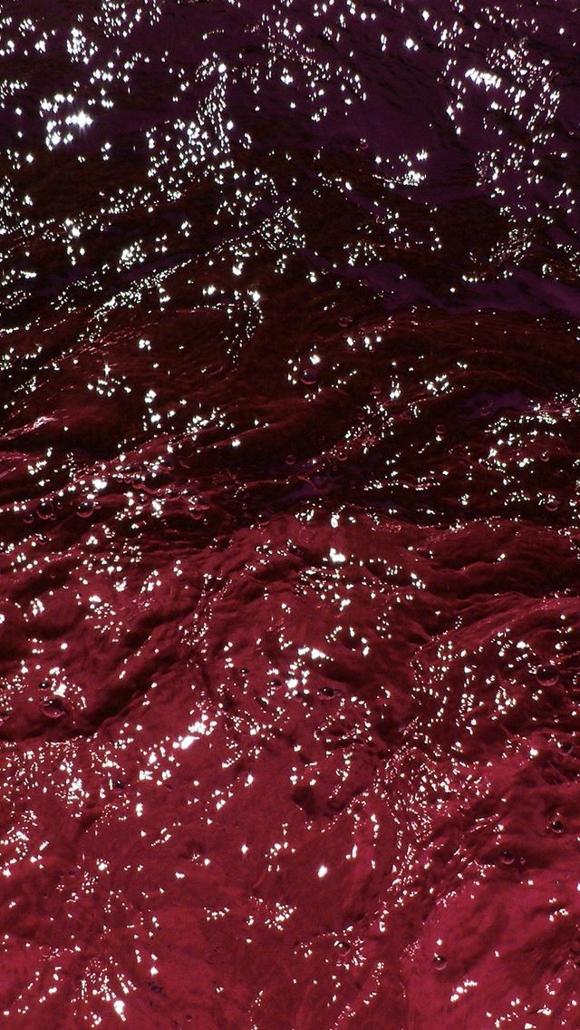 640x1136 Water Wave Red Texture Ocean Pattern -  iPhone Wallpaper