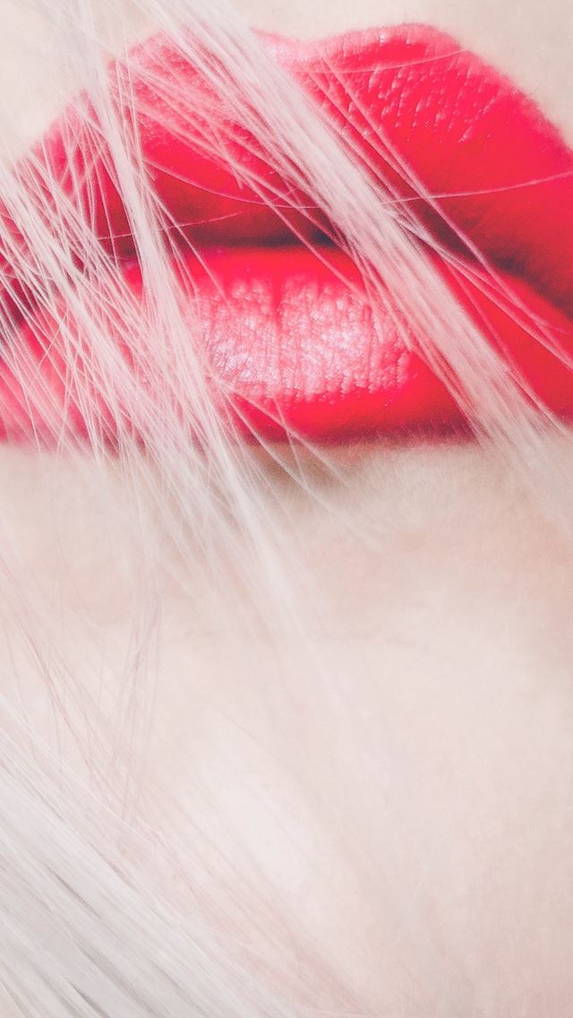 640x1136 Lips Red Face Art Human - human iPhone Wallpaper