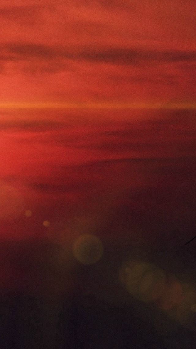 640x1136 Sky Red Sunset Night Flare Nature - sea iPhone Wallpaper