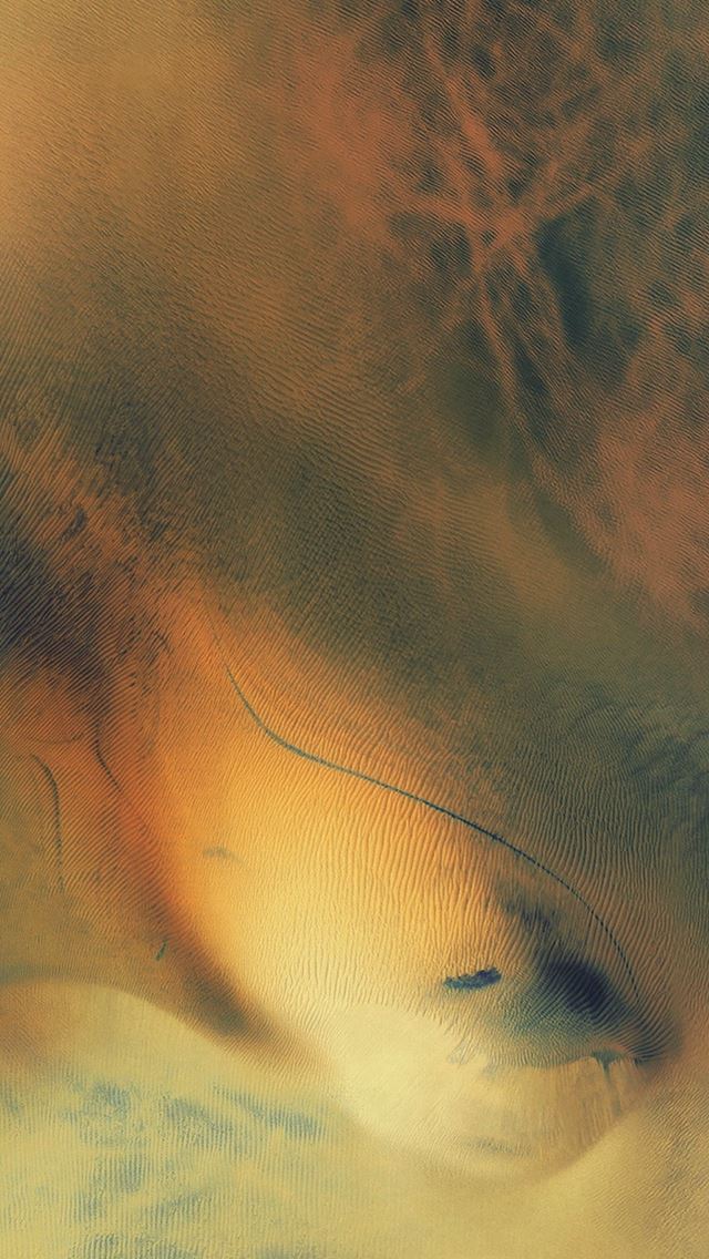 640x1136 Ios9 Default Still Art Texture Ocean Yellow - still iPhone Wallpaper