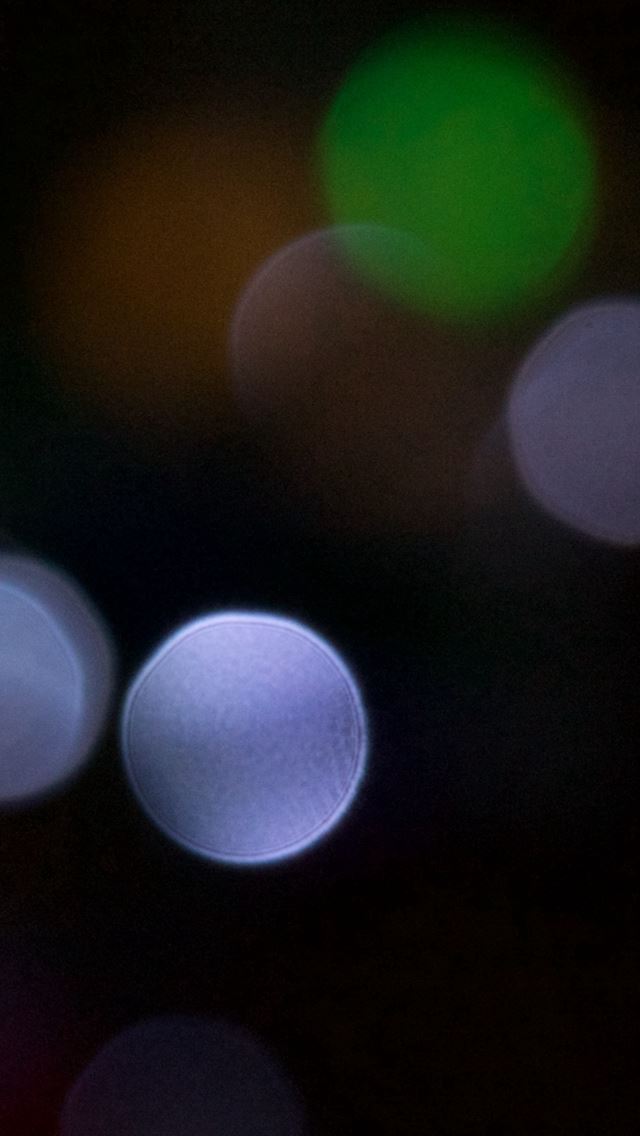 640x1136 Street Flare Light Spots - circle iPhone Wallpaper