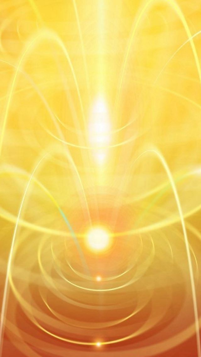 640x1136 Orange Fountain Abstraction Light -  iPhone Wallpaper