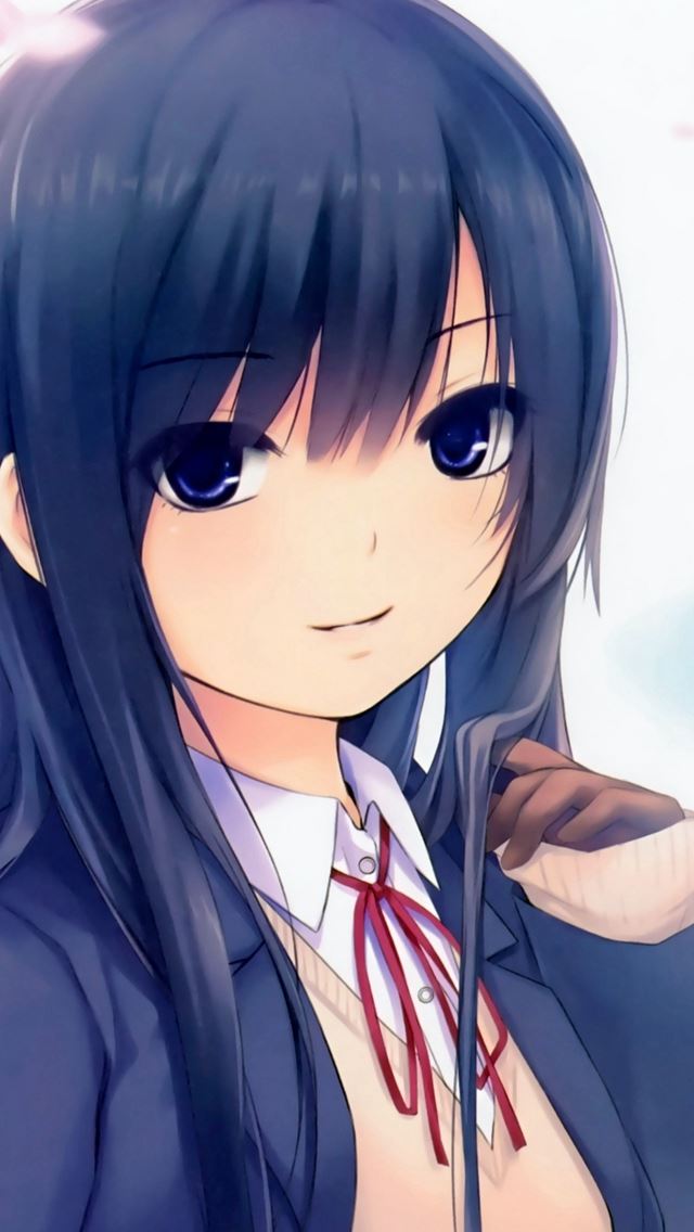 640x1136 Coffee Kizoku Girl Sakura -  iPhone Wallpaper
