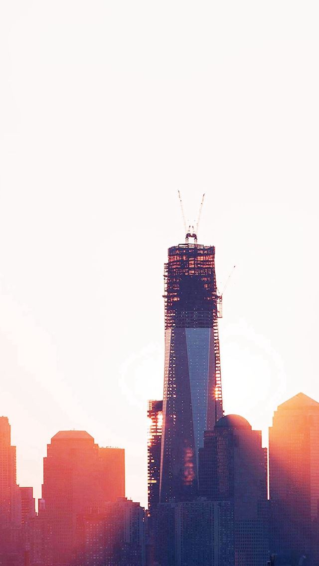 640x1136 Construction Sky Line Sunset City Day - skyscape iPhone Wallpaper