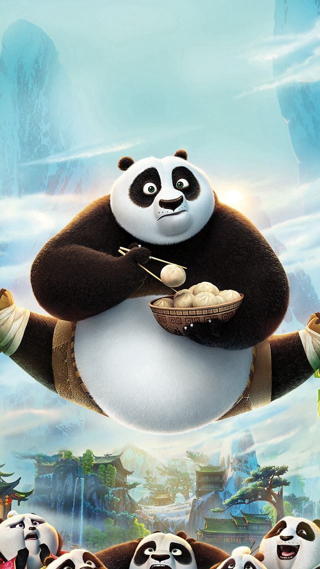 640x1136 Kungfu Panda Art Illust Film Disney - movie iPhone Wallpaper