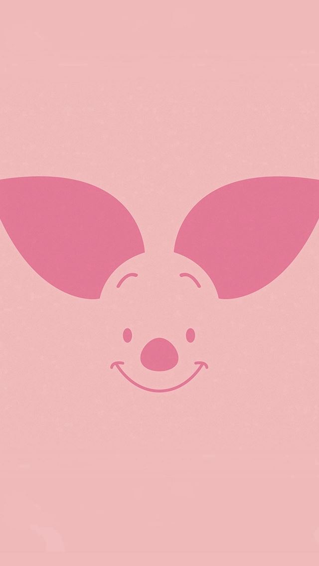 640x1136 Piglet Illust Minimal Art Cartoon - illust iPhone Wallpaper