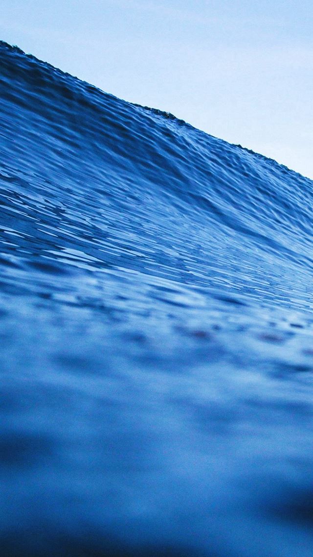 640x1136 Wave Sea Blue Water Nature - wave iPhone Wallpaper