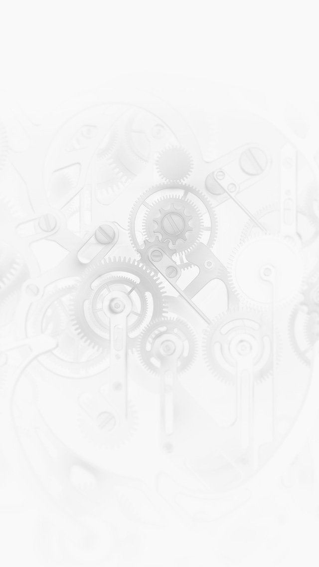 640x1136 Huawei Mate Gear Illust Art White - gear iPhone Wallpaper