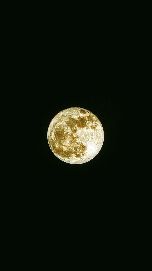 640x1136 Super Moon Yellow Dark Nature Space Sky - skyscape iPhone Wallpaper