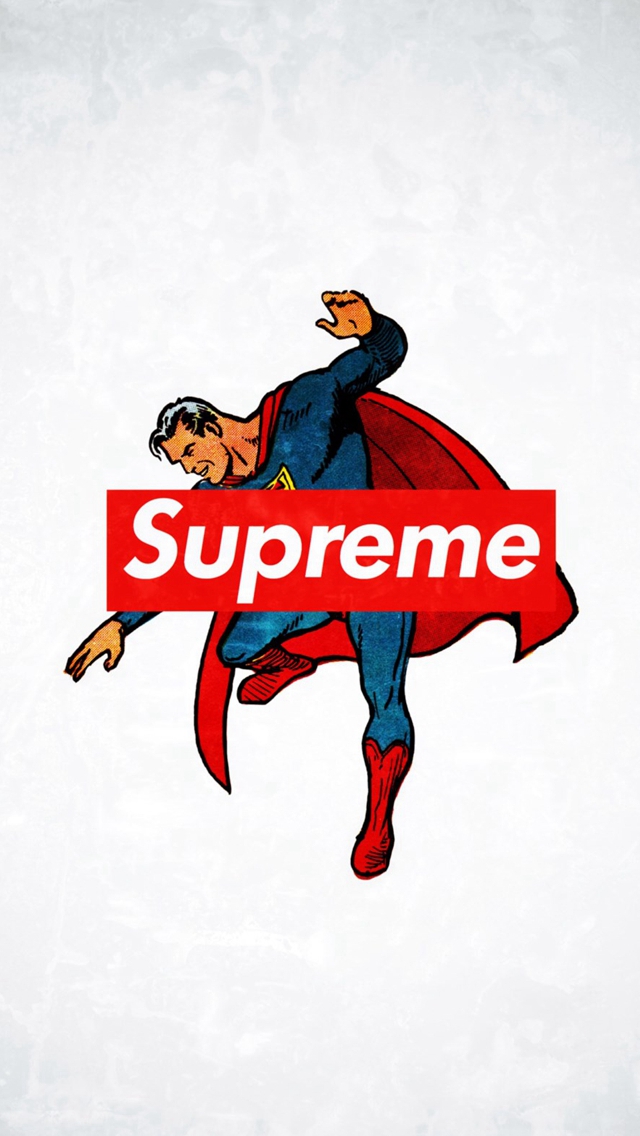 Supreme Logo Red Wallpaper - Supreme Wallpaper iPhone Free
