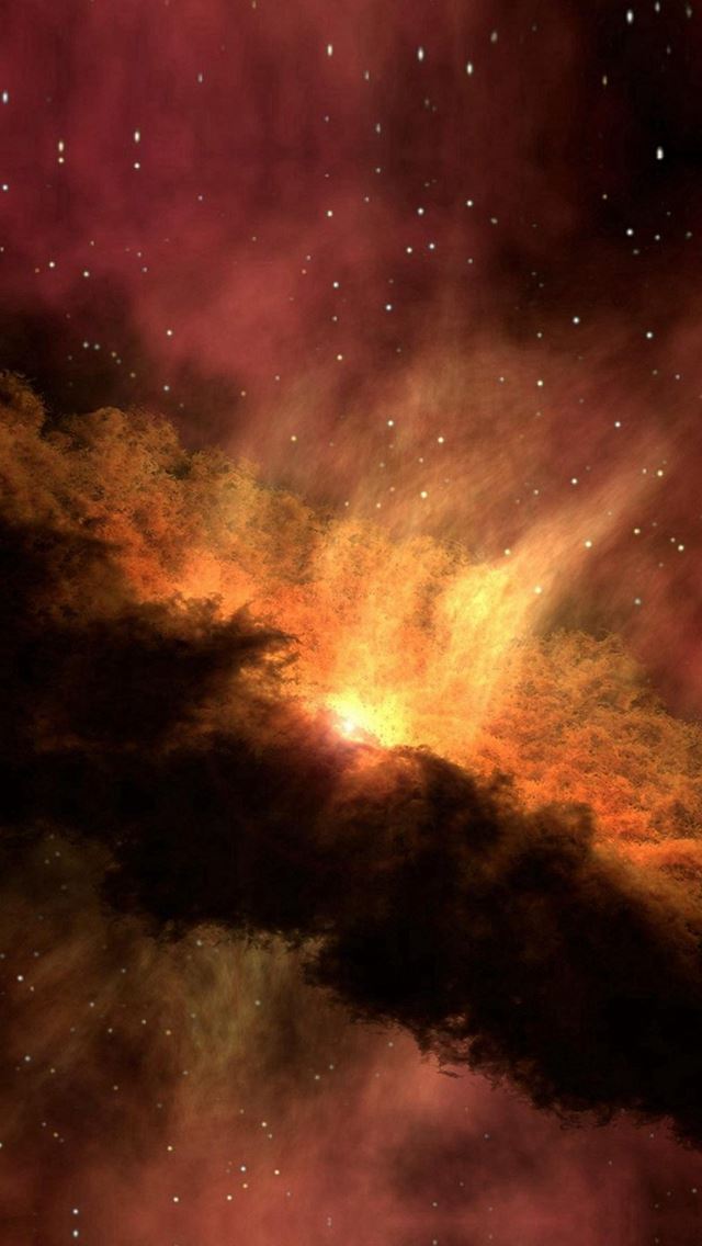 640x1136 Space Red Nebula Star Awesome - nebula iPhone Wallpaper