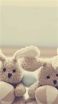 Cute Lovely Doll Toy Bokeh  wallpaper