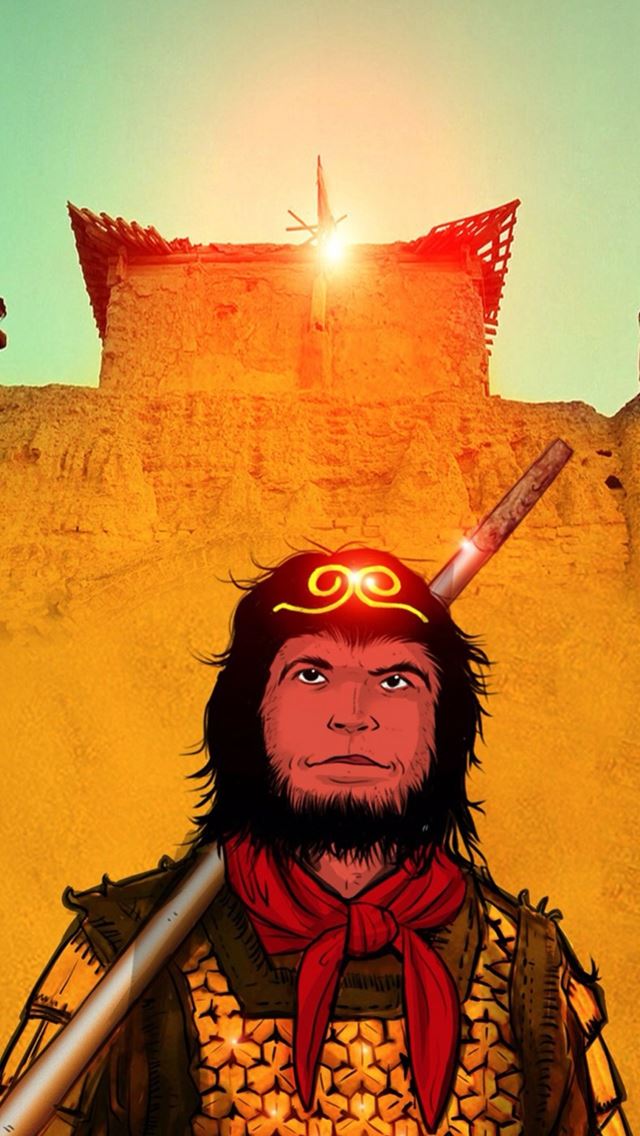 640x1136 Monkey King Moon Box Movie Poster Art - movie iPhone Wallpaper