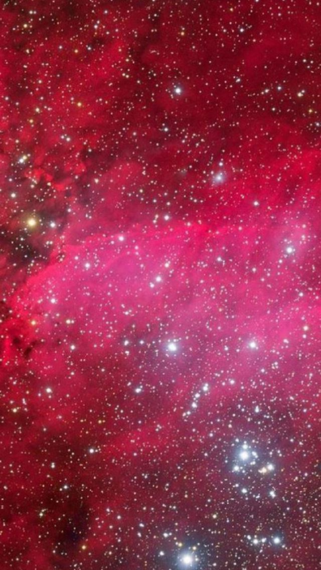 640x1136 Pink Nebula Outer Space View - shiny iPhone Wallpaper