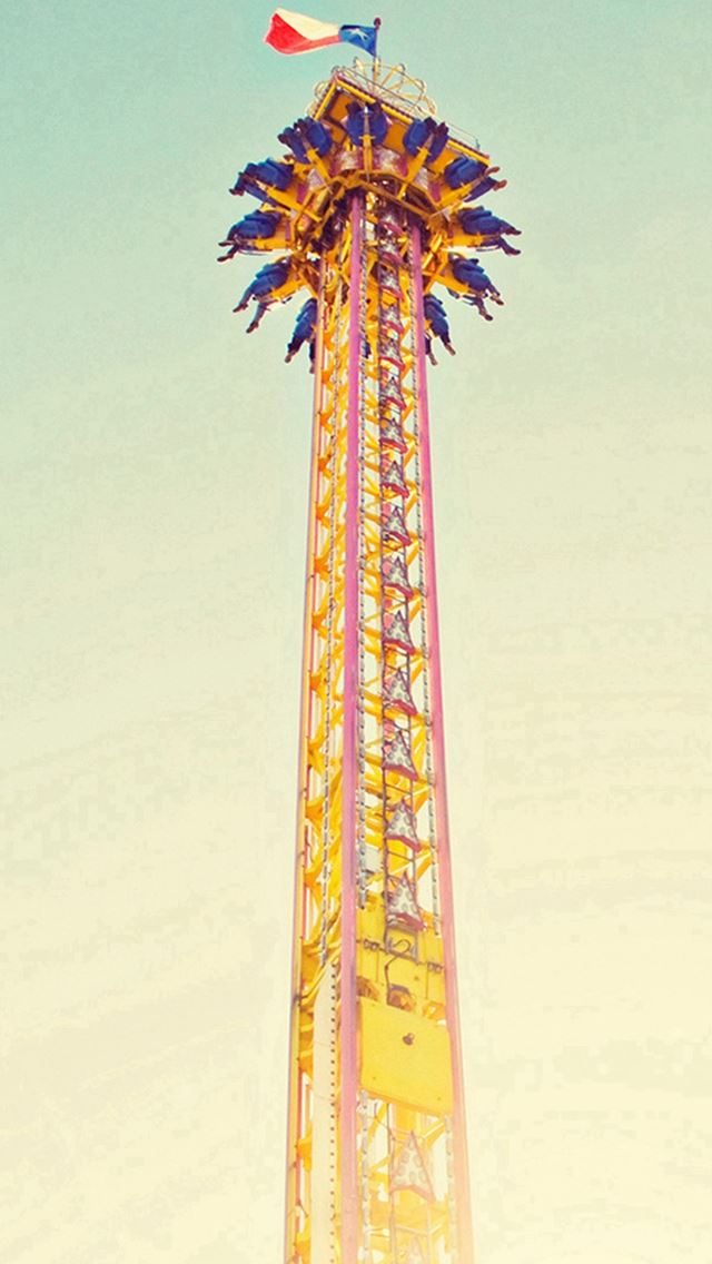 640x1136 Amusement Park Tower - play iPhone Wallpaper