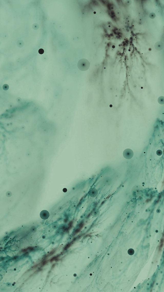 640x1136 White Christmas Snow Green Pattern Art - icy iPhone Wallpaper