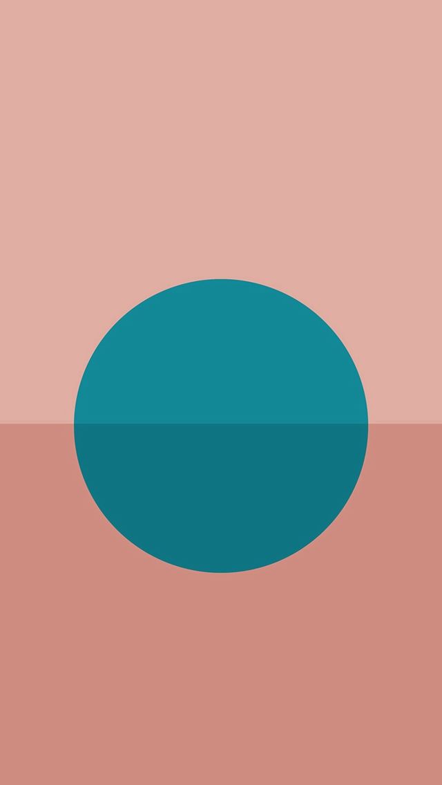640x1136 Minimal Tycho Art Sun Pink Blue Green Illustration - sun iPhone Wallpaper