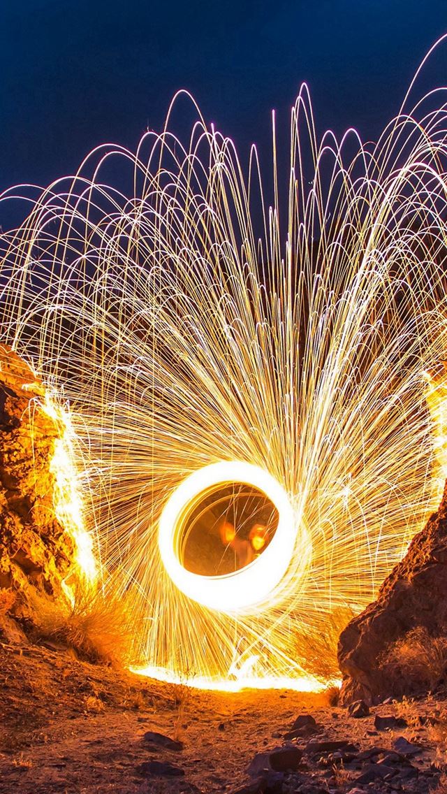 640x1136 Lights Nature Fun Camping - camping iPhone Wallpaper