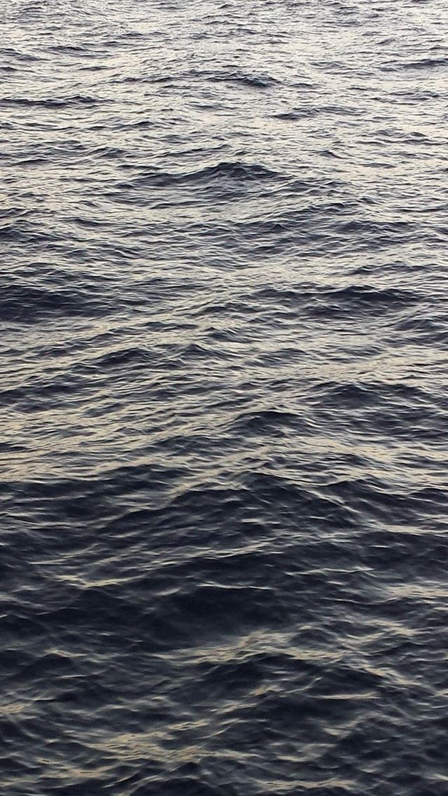640x1136 Sea Ocean Wave Dark Blue Nature - wave iPhone Wallpaper
