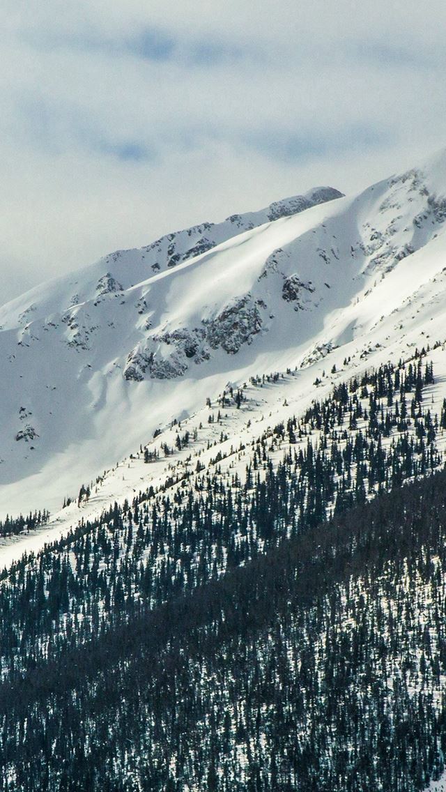 640x1136 Snow Landscape Mountain Winter Wonderful - snow iPhone Wallpaper