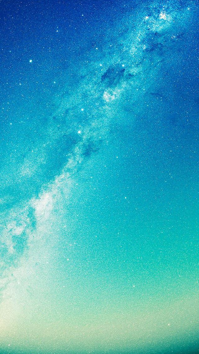640x1136 Summer Green Night Revisited Star Space Sky - nebula iPhone Wallpaper
