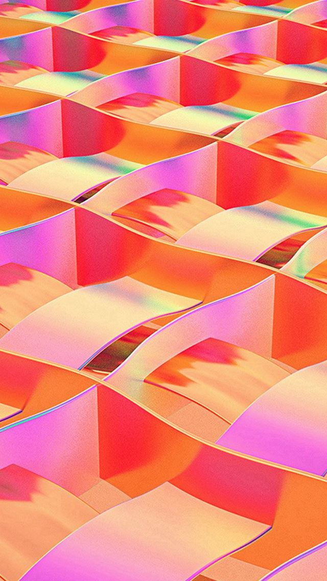 640x1136 Art Paper Red Rainbow Color Pattern -  iPhone Wallpaper
