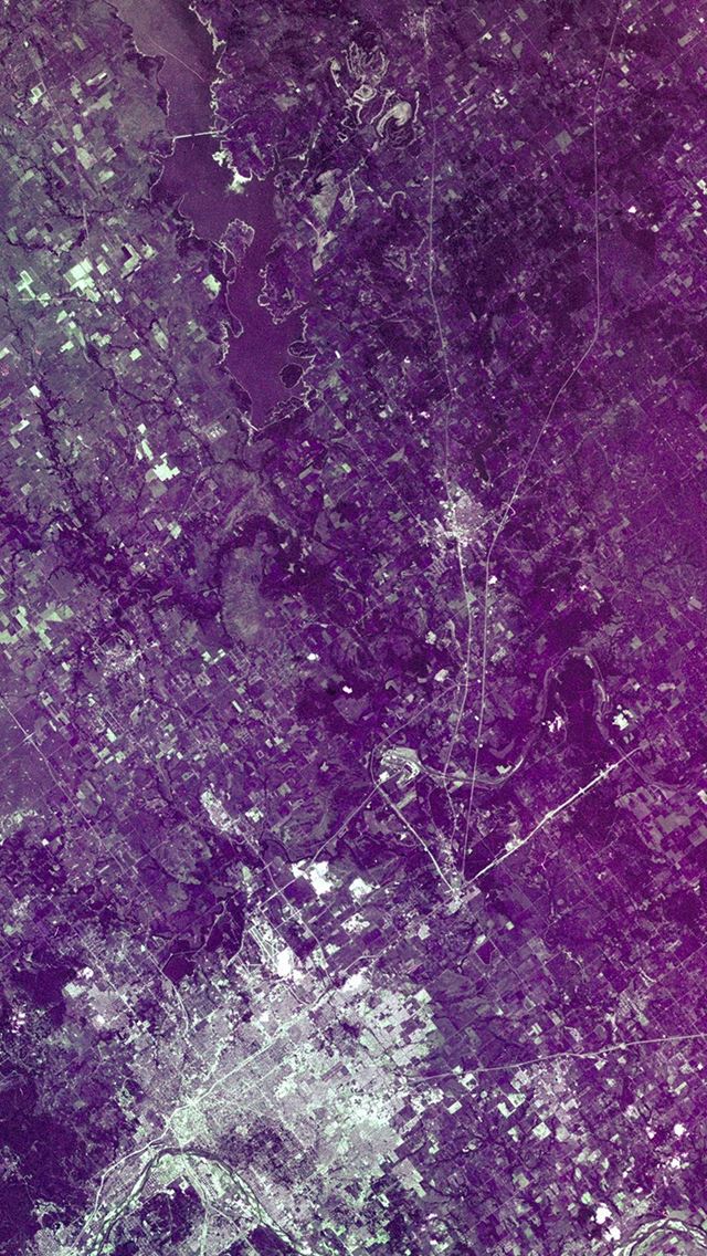 640x1136 Earth From Top Town Nature Red - Lockscreen iPhone Wallpaper