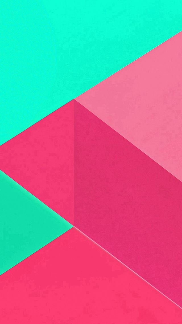 640x1136 Android Marshmallow New Green Pink Pattern - android iPhone Wallpaper