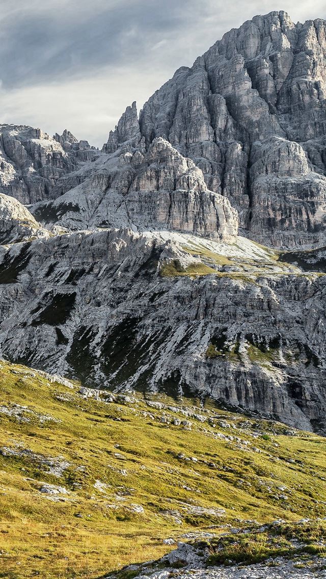 640x1136 Apple Mountain Spring Nature Imac - yellow iPhone Wallpaper