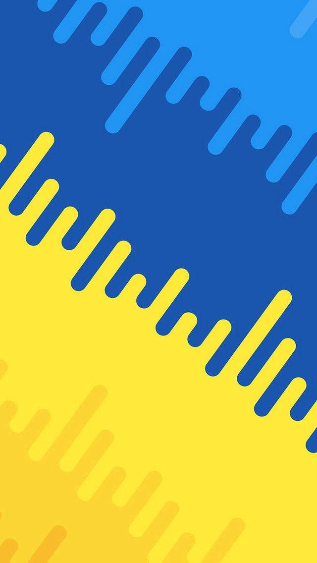 640x1136 Abstract Blue Yellow Art Pattern - colors iPhone Wallpaper