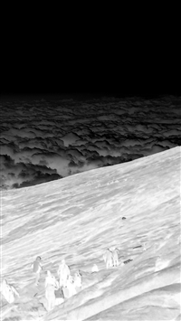 Mountain Sky Sunny Day Cloud Climbing Invert wallpaper