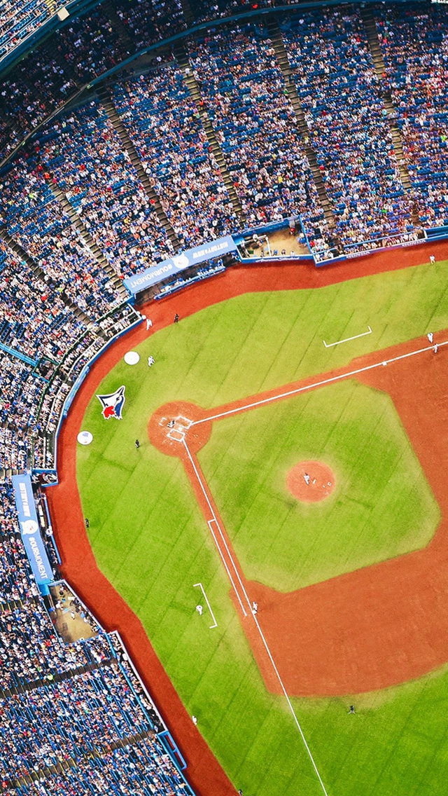 Bluejays Baseball MLB Field Sports iPhone Wallpapers Free Download