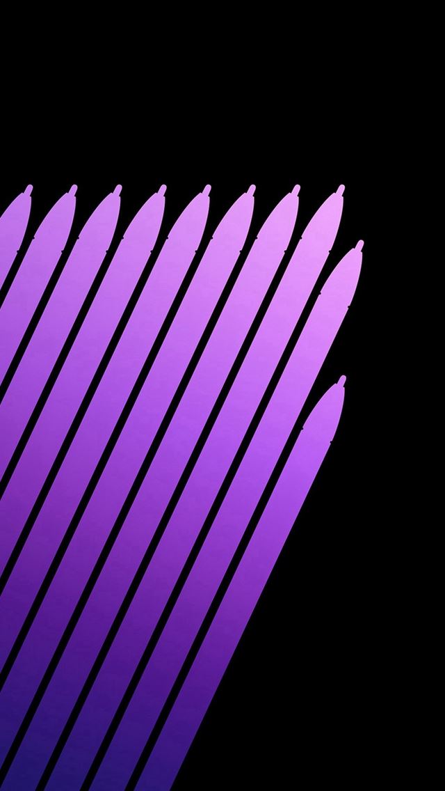 640x1136 Note 7 Galaxy Art Pen Dark Purple Pattern -  iPhone Wallpaper