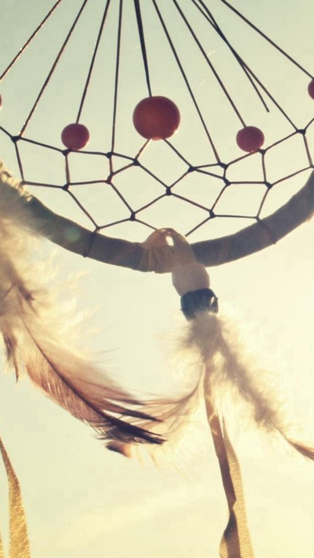 640x1136 Abstract Macro Dreamcatcher Vintage Simple - vintage iPhone Wallpaper