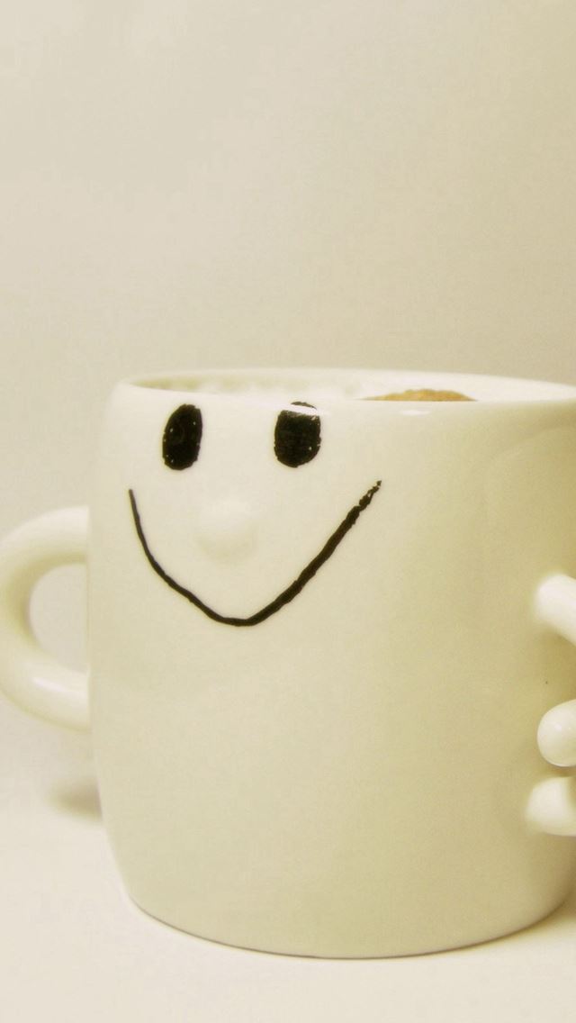 640x1136 Pure Love Cute Smoke Coffee Cup - smoke iPhone Wallpaper
