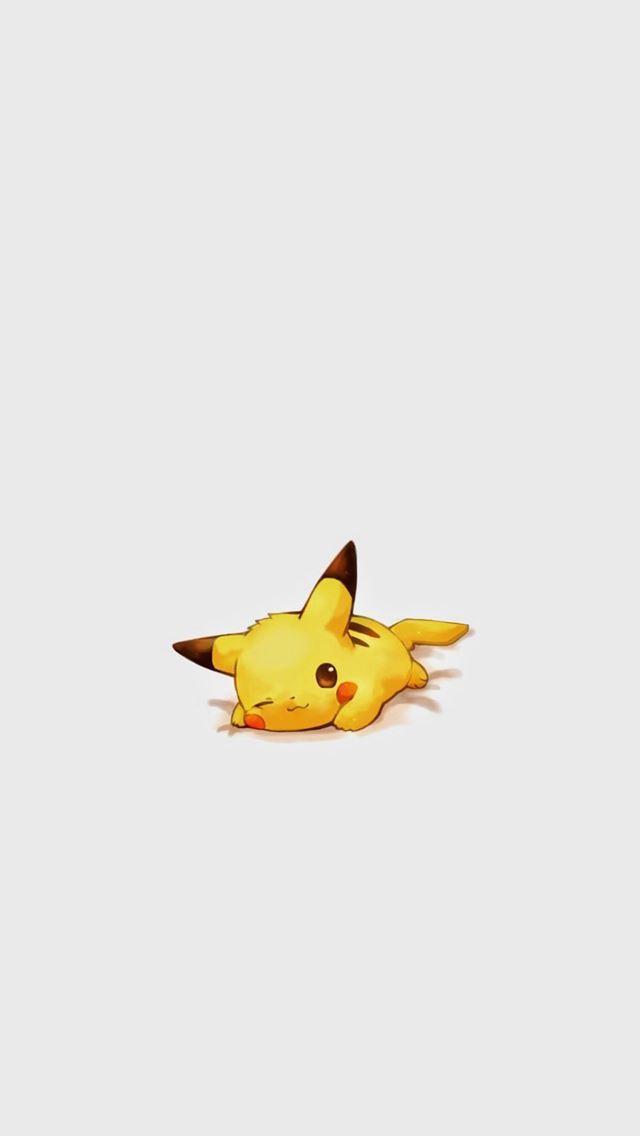 1284x2778 Cute Pikachu Pokemon Character - yellow iPhone Wallpaper