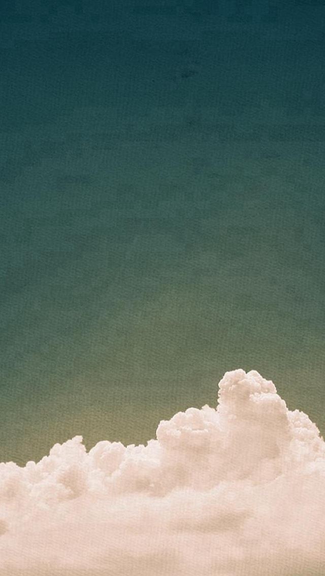 640x1136 Abstract Pure Minimal Cloudy Skyview - pure iPhone Wallpaper