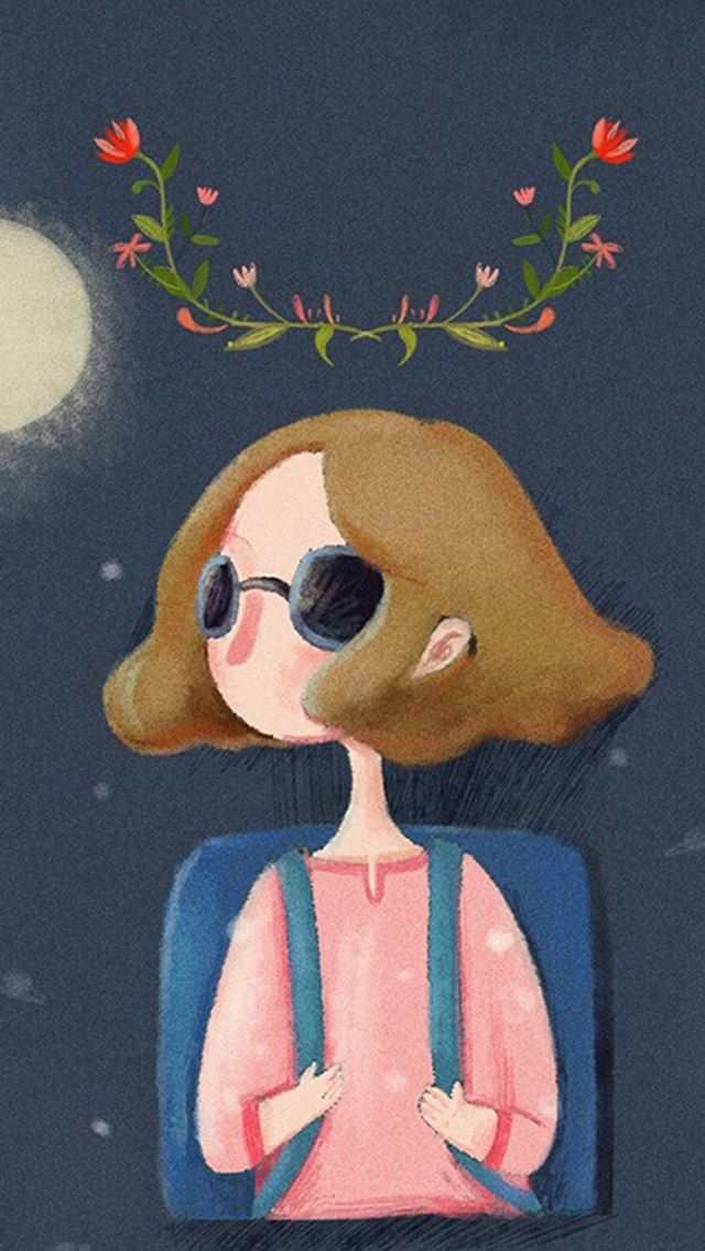640x1136 Shorthair Cartoon Anime Illustration - anime iPhone Wallpaper