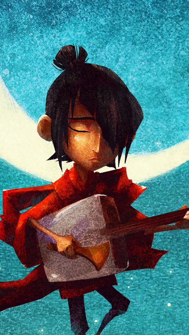 640x1136 Kubo And The Two Strings Hero Samurai - anime iPhone Wallpaper