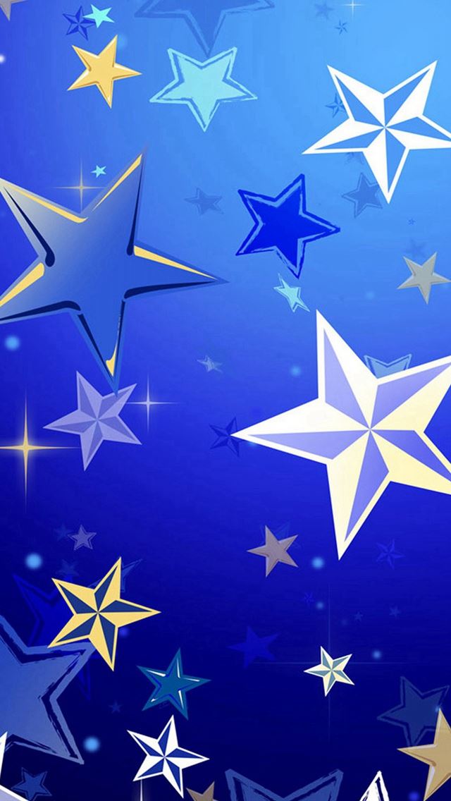 640x1136 Lots Of Star Pattern Background - Lockscreen iPhone Wallpaper