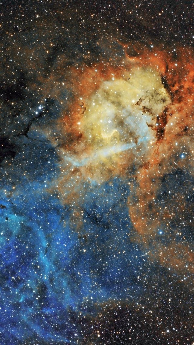 640x1136 Amazing Clouds In The Space - nebula iPhone Wallpaper