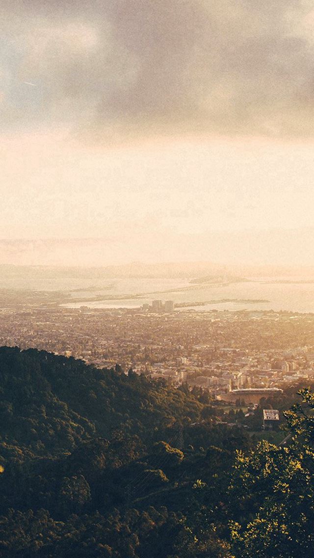 640x1136 City View Mountain Nature Sunny Summer - city view iPhone Wallpaper