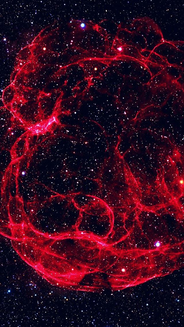 640x1136 Space Red Blue Bigbang Star Art Nature - nebula iPhone Wallpaper