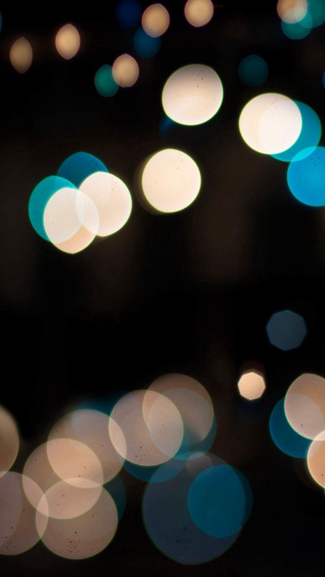 640x1136 Abstract Spot Dark Bokeh Flare -  iPhone Wallpaper
