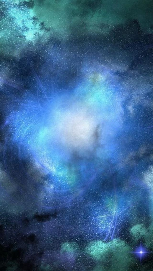 640x1136 Dark Night Clouds Nebula - nebula iPhone Wallpaper