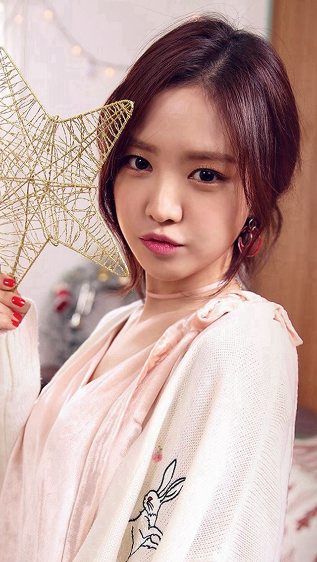 640x1136 Kpop Girl Cute Christmas Apink - cute iPhone Wallpaper
